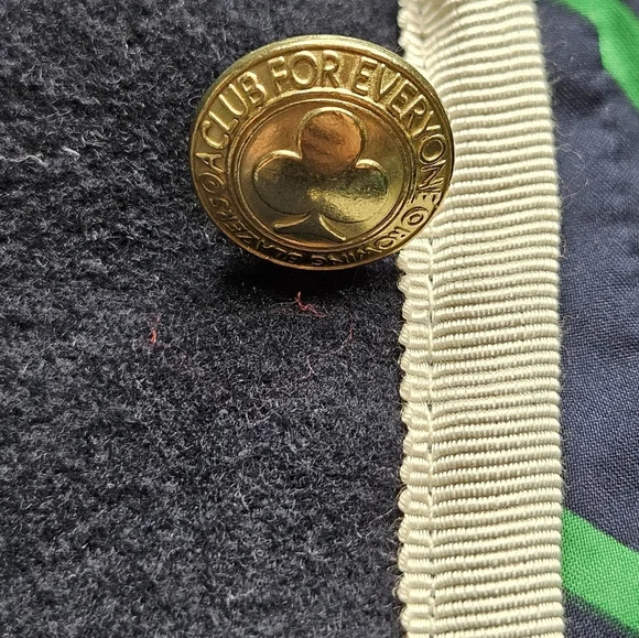 Rowing Blazers X Target Youth Size 8 Navy Blue With White Trim - Picture 6 of 9